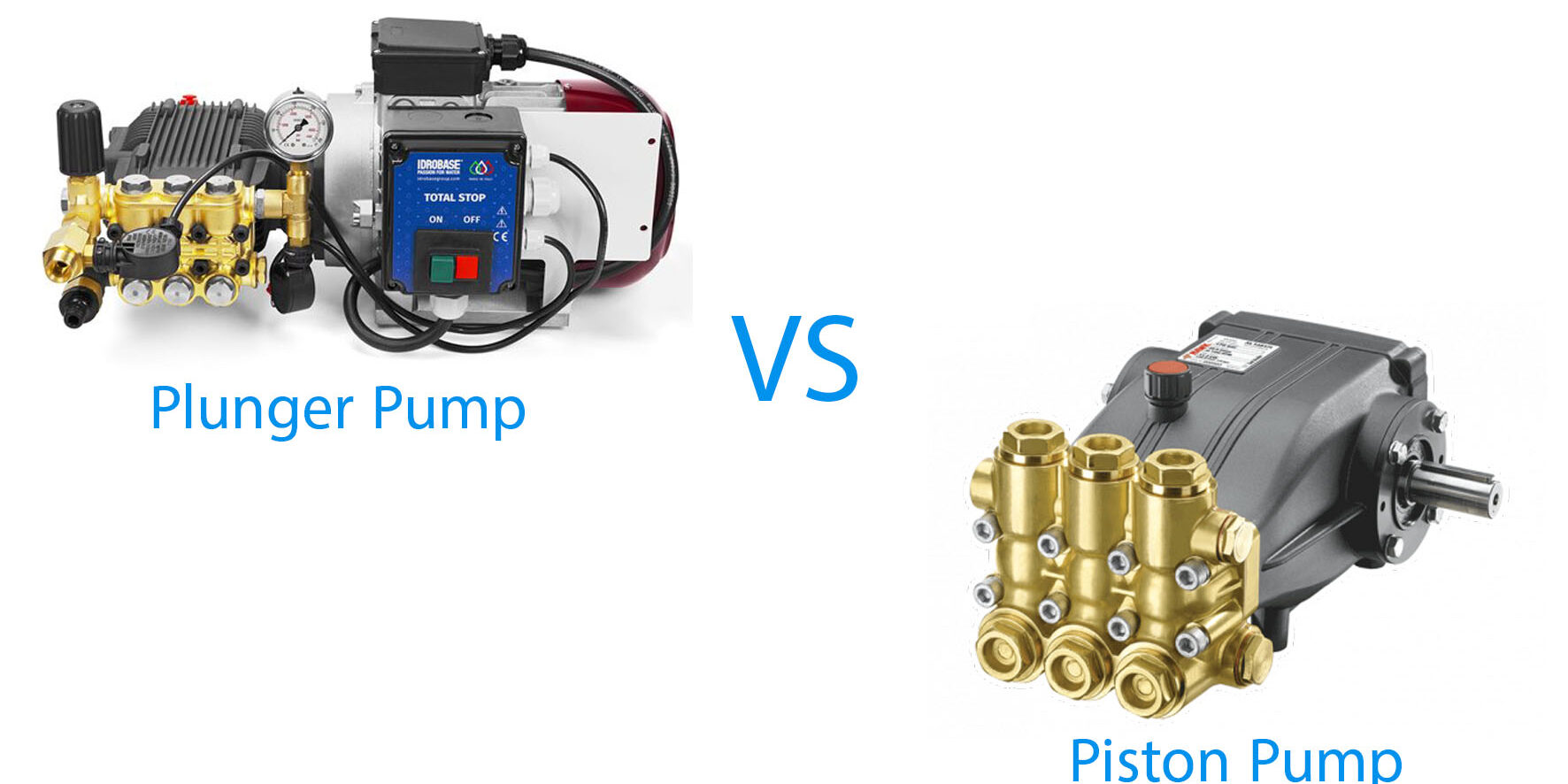Plunger pump vs piston pump Plunger pump vs piston pump